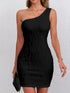 textured-single-shoulder-mini-dress OhSoStyled at Sophia's Style-7